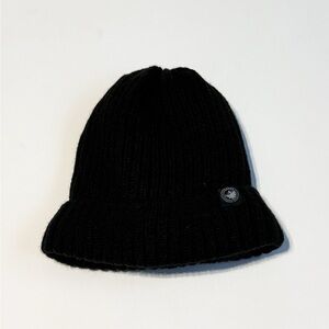 Canada Weather Gear Black Knit Beanie Hat One Size Winter Warm Unisex